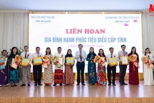Liên hoan gia đình hạnh phúc tiêu biểu cấp tỉnh An Giang lần thứ III/2024