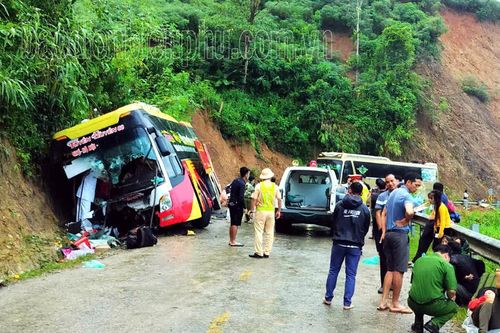 Mường Chà: Tai nạn xe khách giường nằm, 1 người tử vong