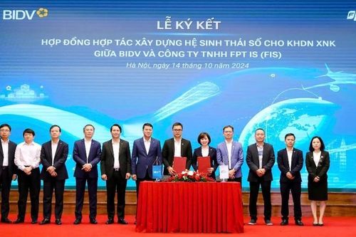BIDV cùng FPT IS xây dựng hệ sinh thái số xuất nhập khẩu đầu tiên tại Việt Nam