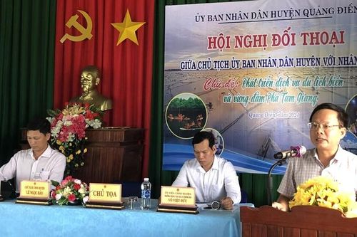 Tháo gỡ khó khăn, vướng mắc trong phát triển dịch vụ, du lịch biển - đầm phá