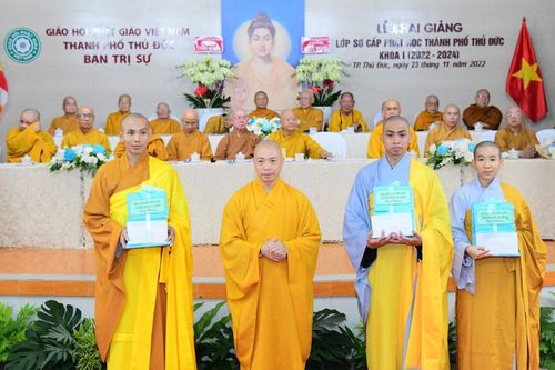 Lớp Sơ cấp Phật học TP.Thủ Đức chiêu sinh khóa II (2024-2026)