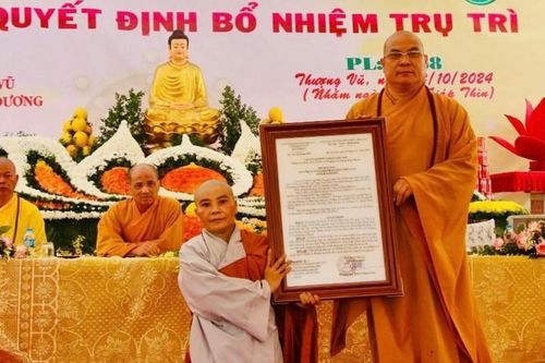 Hải Dương: Công bố và trao quyết định bổ nhiệm trụ trì chùa Liên Hoa