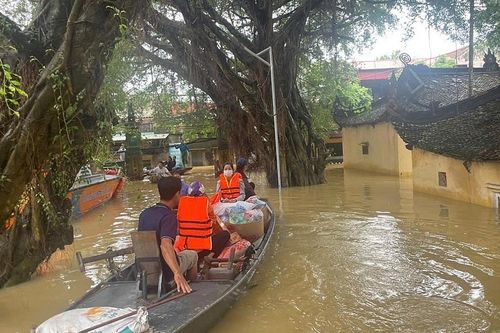 Bắc Giang: Công bố tình huống khẩn cấp tại đê Tiên Sơn - Vân Hà
