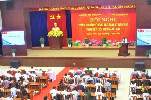 Hội nghị tuyên truyền về công tác quản lý biên giới trên đất liền Việt Nam - Lào