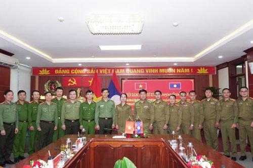 Hội đàm thường niên giữa Công an Điện Biên và Công an 3 tỉnh Bắc Lào