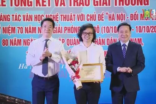 Trao giải Cuộc vận động sáng tác về Hà Nội