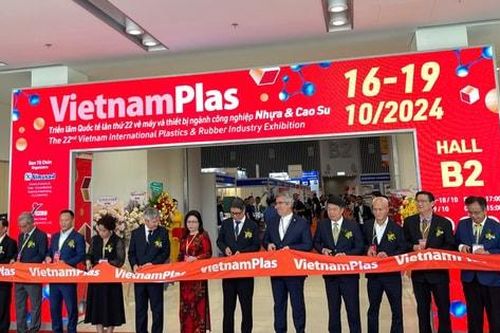 Khai mạc Triển lãm quốc tế về ngành công nghiệp nhựa và cao su năm 2024