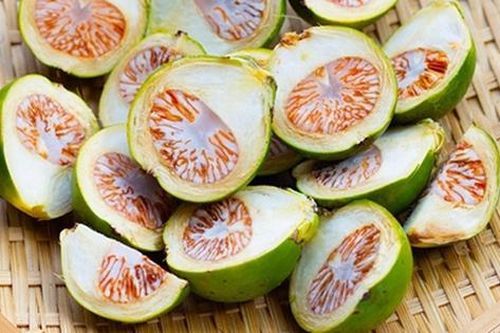 Hạt cau kiểng làm mứt khác gì so với hạt cau ta?