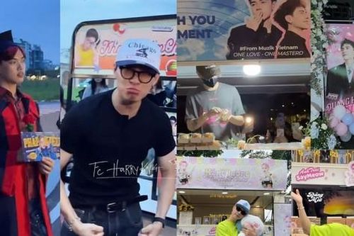Concert ATSH - D2: JSOL, HURRYKNG, Pháp Kiều hào hứng check-in tại food truck