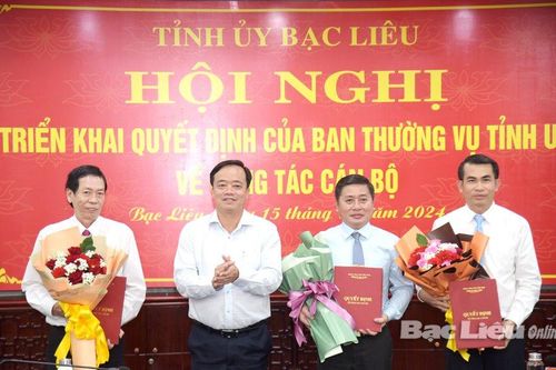 Bổ nhiệm tân Chánh Văn phòng Tỉnh ủy, Phó Viện trưởng Viện Kiểm sát