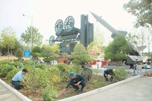 Doanh trại chính quy, xanh, sạch, đẹp ở Sư đoàn 377