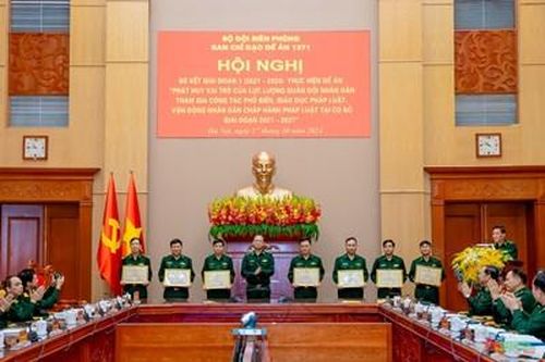 Bộ đội Biên phòng sơ kết thực hiện Đề án 1371 giai đoạn 1 (2021-2024)