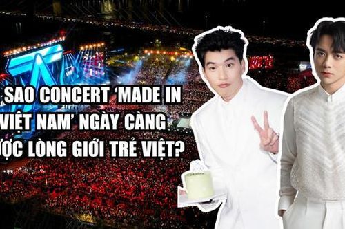 Vì sao concert 'made in Việt Nam' ngày càng được lòng giới trẻ Việt?