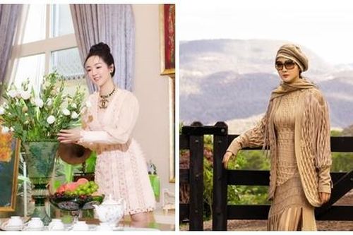 'Phú bà' Giáng My ở biệt thự 1.000 m2, du lịch muôn nơi