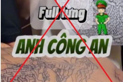 Xử phạt Cy thẩm mỹ đăng thông tin giả mạo về Công an xăm mình