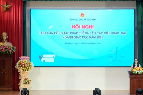 Công tác pháp chế là nhiệm vụ quan trọng hàng đầu của ngành giáo dục