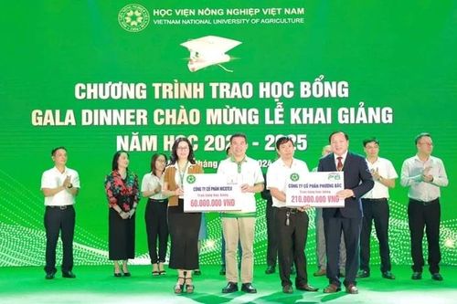Học bổng 'khủng' từ Học viện Nông nghiệp Việt Nam