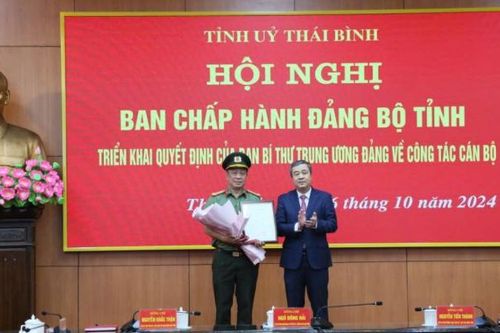 Đại tá Trần Xuân Ánh tham gia Ban Chấp hành, Ban Thường vụ Tỉnh ủy Thái Bình