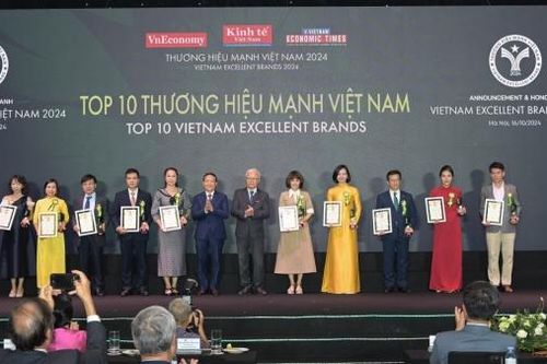 Petrovietnam dẫn đầu Top 10 Thương hiệu mạnh Việt Nam 2024