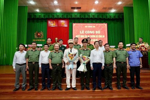 Công an tỉnh Bình Thuận có tân Phó giám đốc