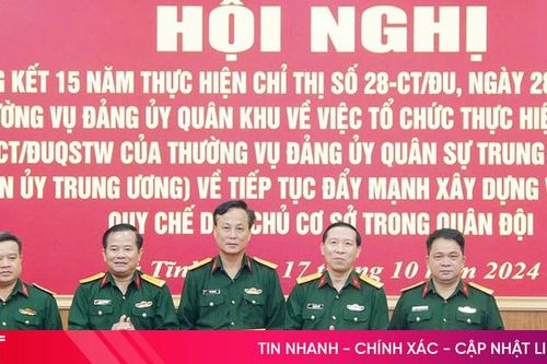 Tiếp tục thực hiện tốt quy chế dân chủ cơ sở trong quân đội