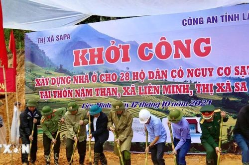 Lào Cai: Khởi công khu tái định cư cho 28 hộ dân thôn Nậm Than