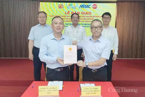 Hoàn thiện thủ tục, sớm đưa chuỗi Tổ hợp công nghiệp điện tử của Mitac khởi công tại HANSSIP
