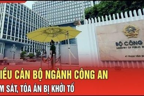 Điểm nóng 17/10: Nhiều cán bộ ngành công an, kiểm sát, tòa án bị khởi tố
