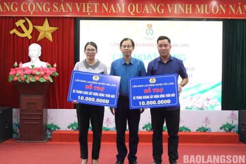 Công đoàn huyện Văn Lãng: Tích cực hưởng ứng các phong trào thi đua