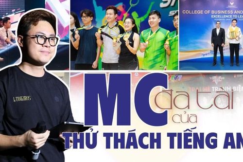 MC đa tài của Thử thách tiếng Anh