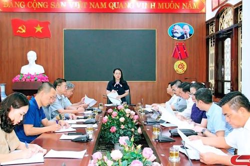 Họp Hội đồng chấm Giải thưởng báo chí về xây dựng Đảng lần thứ IX