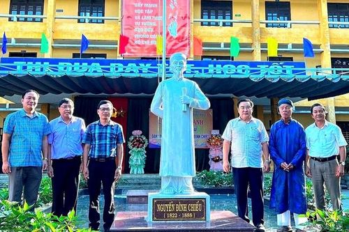 Khánh thành tượng đài Danh nhân văn hóa Nguyễn Đình Chiểu