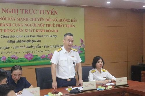 Hà Nội: Đối thoại trực tuyến về chính sách thuế với người nộp thuế