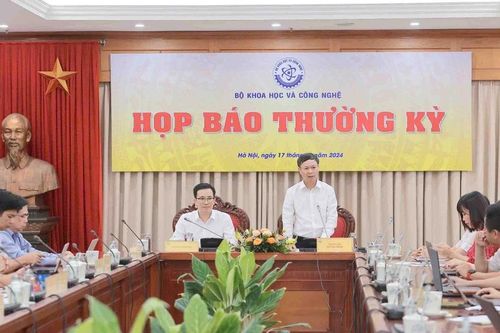 Bộ Khoa học và Công nghệ họp báo thường kỳ Quý III