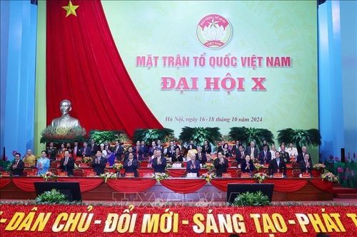 Khai mạc trọng thể Đại hội đại biểu toàn quốc Mặt trận Tổ quốc Việt Nam lần thứ X