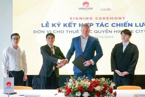 Savills chính thức trở thành đơn vị cho thuê độc quyền trung tâm thương mại dự án Hinode City
