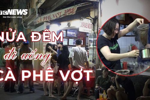 Nửa đêm đi uống cà phê vợt ở TP.HCM