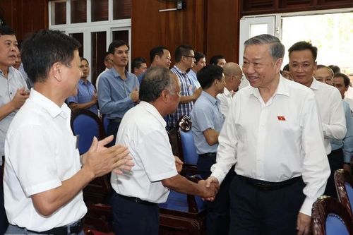 Tổng Bí thư, Chủ tịch nước Tô Lâm tiếp xúc cử tri Hưng Yên