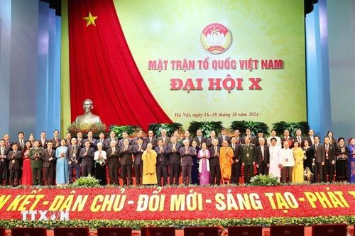 Khai mạc trọng thể Đại hội đại biểu Mặt trận Tổ quốc Việt Nam lần thứ X
