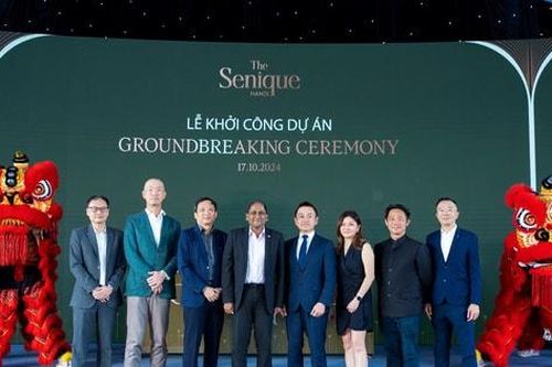 CapitaLand Development khởi công The Senique Hanoi, dự án thứ ba được ra mắt trong năm 2024