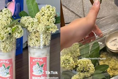 Trào lưu kết hợp đồ uống với hoa sữa 'lên xu hướng' dù mùi hương gây tranh cãi