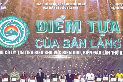Xây dựng biên giới lòng dân vững chắc