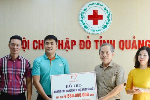 Quảng Ninh tiếp nhận hơn 4,6 tỷ đồng từ Quỹ Thiện Tâm
