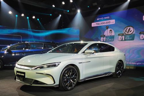 Chi tiết BYD Han - sedan điện cỡ E giá 1,489 tỷ đồng