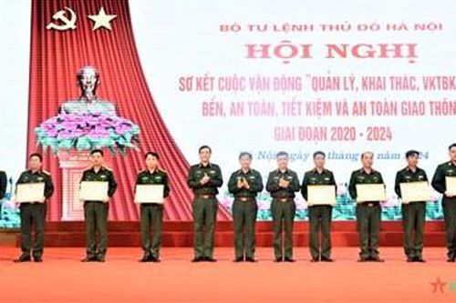 Bộ tư lệnh Thủ đô Hà Nội đẩy mạnh thực hiện Cuộc vận động 50 một cách toàn diện