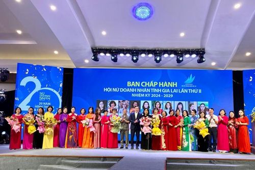 Bà Đặng Thị Mỹ Dung tiếp tục làm Chủ tịch Hội Nữ doanh nhân Gia Lai