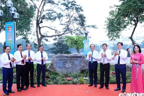 Khánh thành vườn hoa hồ Thiền Quang với 4 không gian mở