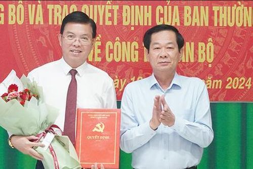 Phó Chủ tịch tỉnh Kiên Giang làm Bí thư Thành ủy Hà Tiên