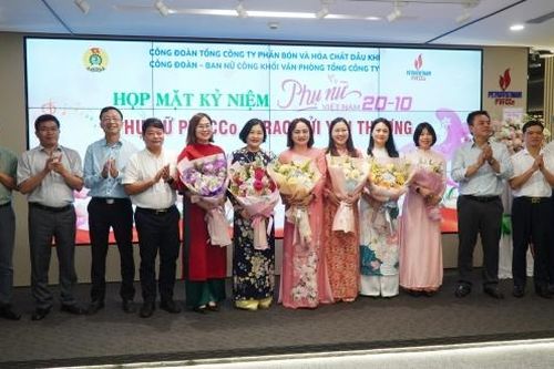Công đoàn PVFCCo tổ chức kỷ niệm ngày Phụ nữ Việt Nam 20/10