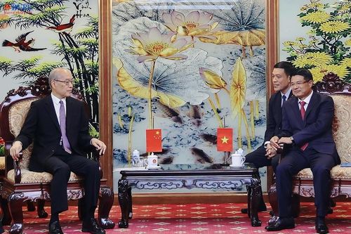 Viện trưởng Nguyễn Huy Tiến tiếp Chánh án TAND tối cao Trung Quốc